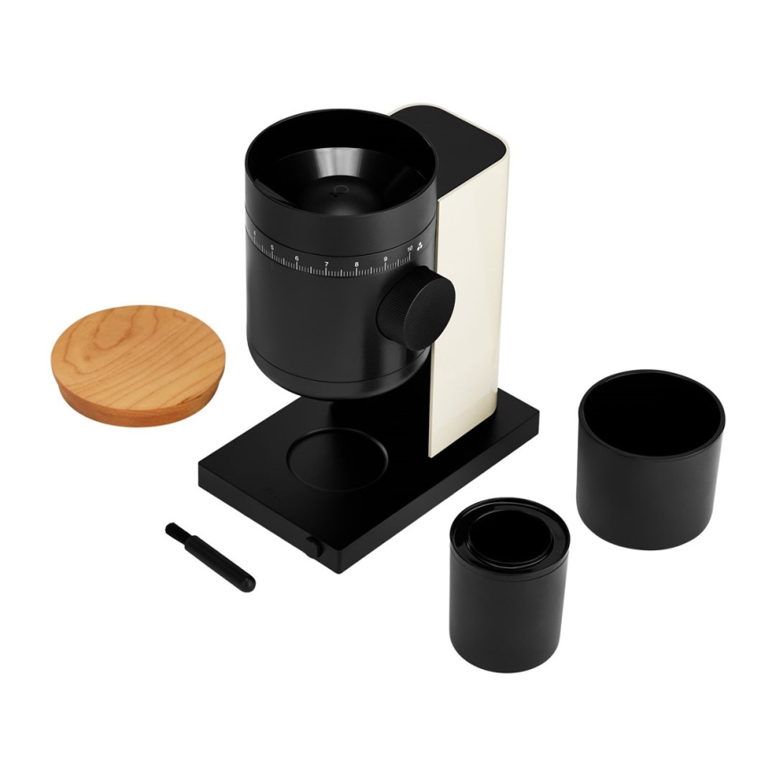 Fellow OPUS GEN 2, Automatic Coffee Grinder, Sesame Beige – 4