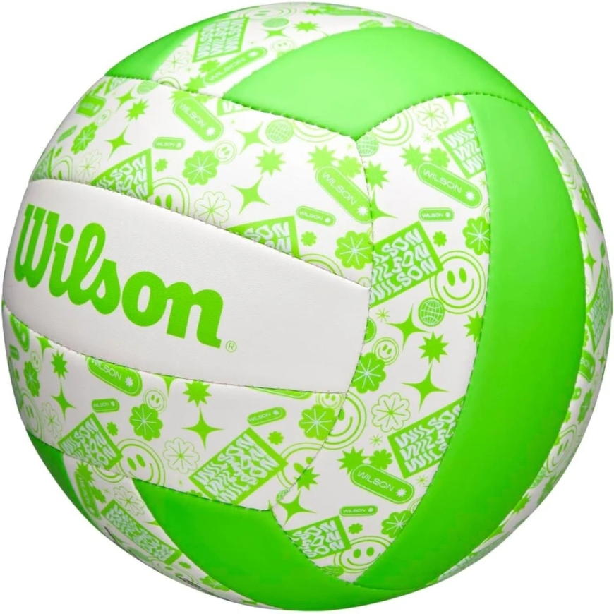 Zaļš un balts Wilson volejbola bumbas – 4