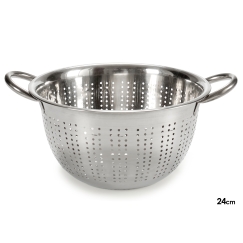 Roostevabast terasest kurn käepidemetega, 24 cm, 14 × 30,5 × 24