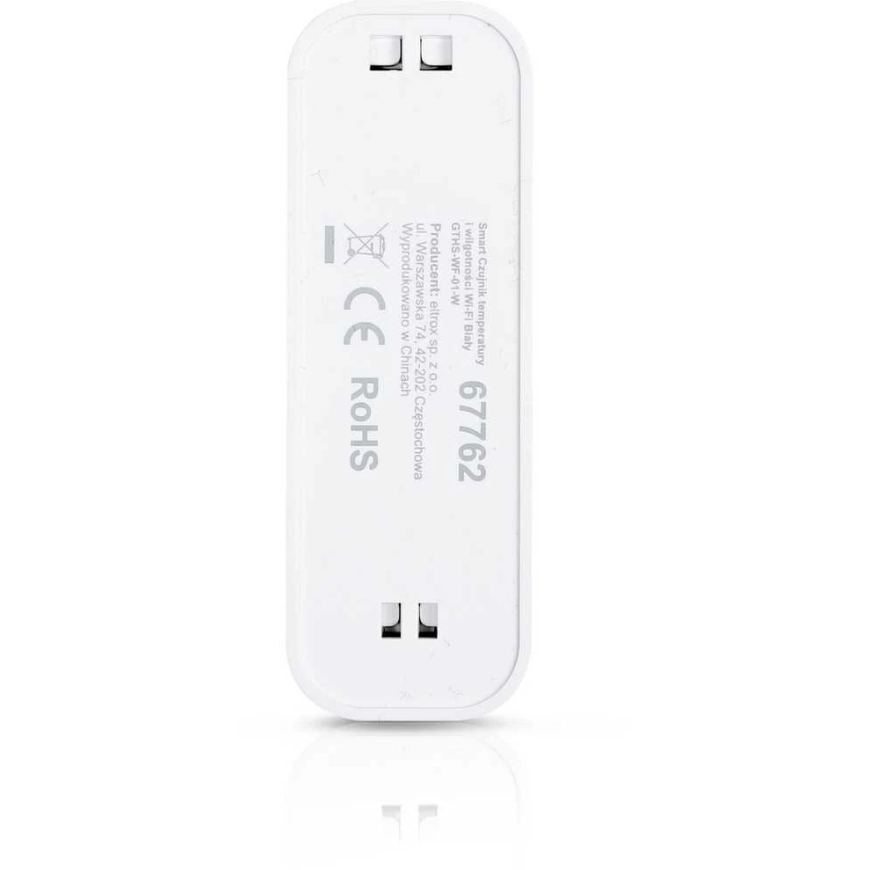 GISE Viedais temperatūras un mitruma sensors Wi-Fi Balts | Tuya | GTHS-WF-01-W – 2
