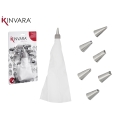 Кондитерский мешок с 7 насадками, 3.5×14×7 см, 86987, Kinvara Кондитерский мешок с 7 насадками, 3.5×14×7 см, 86987, Kinvara