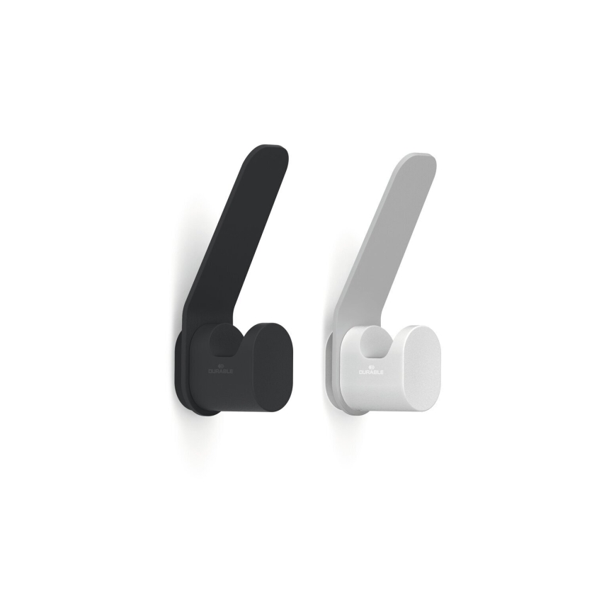 DURASTORE вешалка для одежды набор, 4 крючка, черный – 2