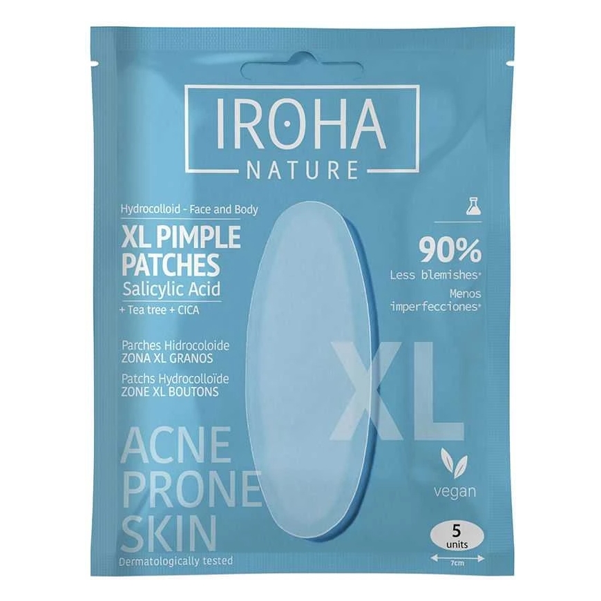Iroha ACNE PRONE SKIN hydrocolloid patches XL 5 pcs.