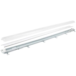Led Line Lite Hermetic Light VANTO 2xT8 IP65 150cm Gray ABS/PS with Reflector