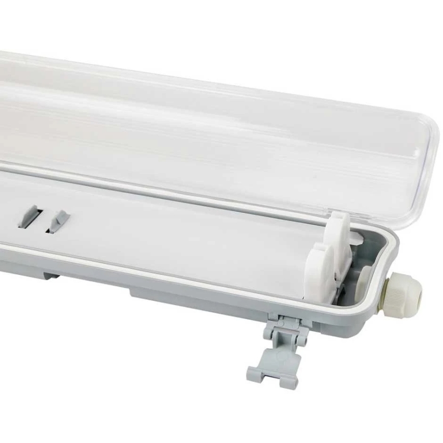 Led Line Lite tiivistetty valaisin VANTO 2xT8 IP65 150cm harmaa ABS/PS heijastimella – 2