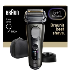 Braun Series 9 Pro+ 9615S Foolium pardel Trimmer Must, Hall