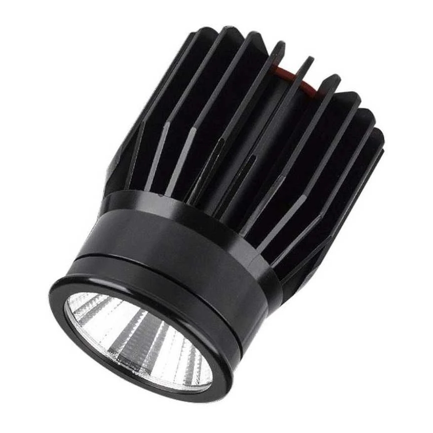 V-tac 18W LED module/recessed light, black, 3000K – 4