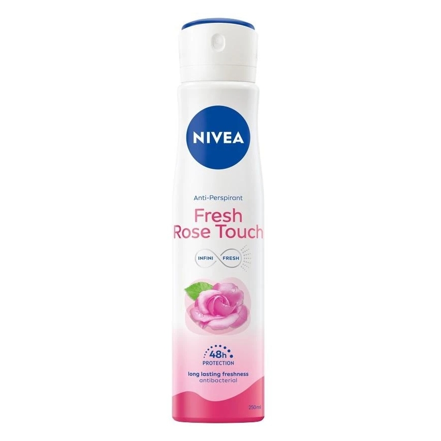 Nivea Fresh Rose Touch антиперспирант-спрей 250мл