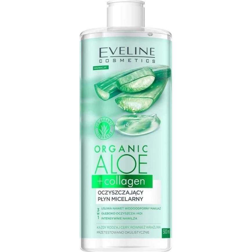 Eveline Cosmetics Organic Aloe + Collagen, 500 ml – 2