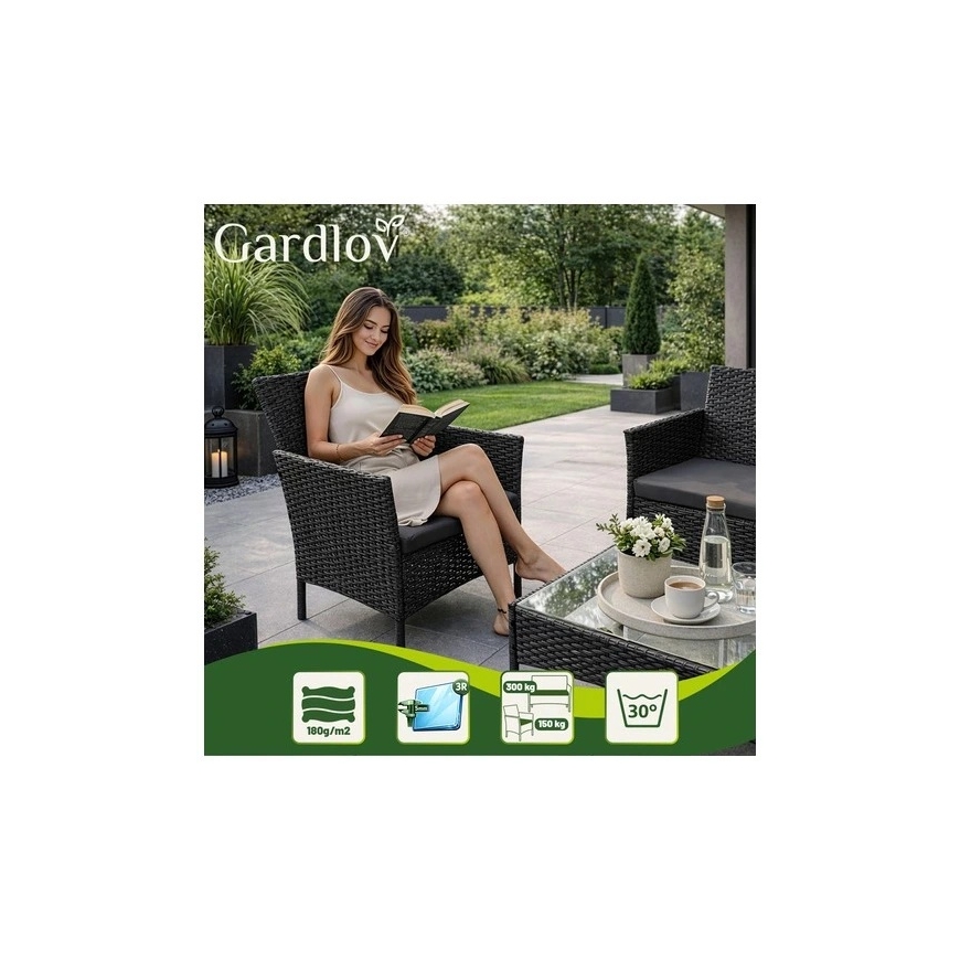Juoda Gardlov tehnorattanist aiabald – 3