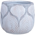 Planter "SUNNY BASIL", D42 x H36.5 cm, sand/golden color Planter "SUNNY BASIL", D42 x H36.5 cm, sand/golden color