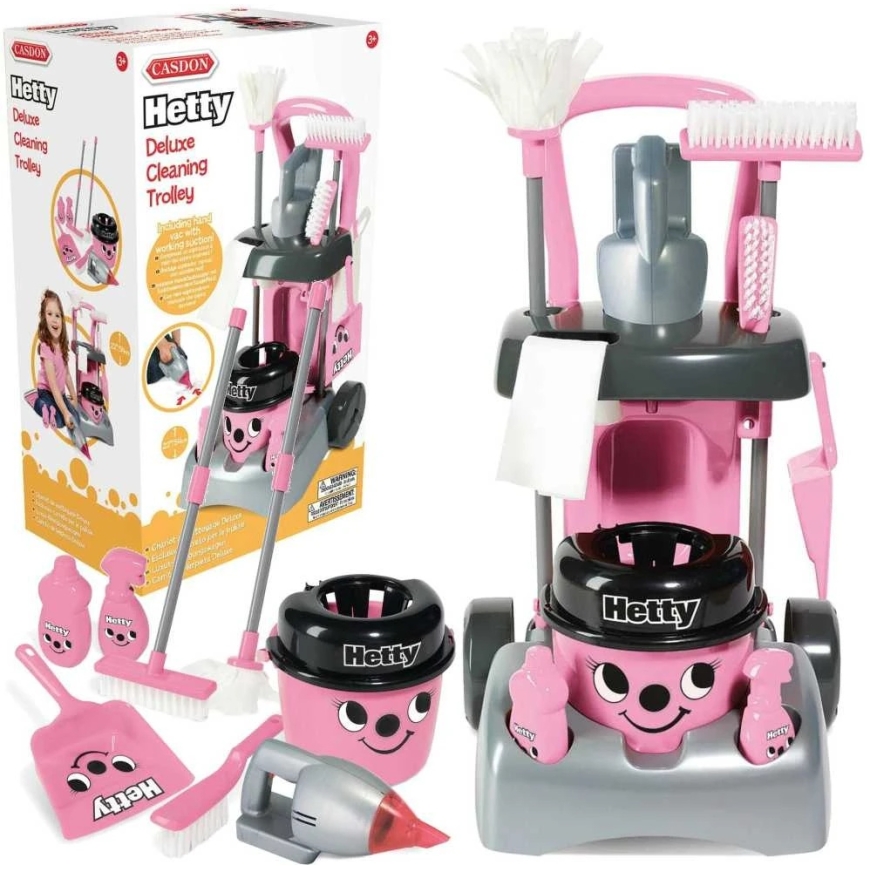 Casdon Hetty Deluxe Toy Cleaning Trolley – 2