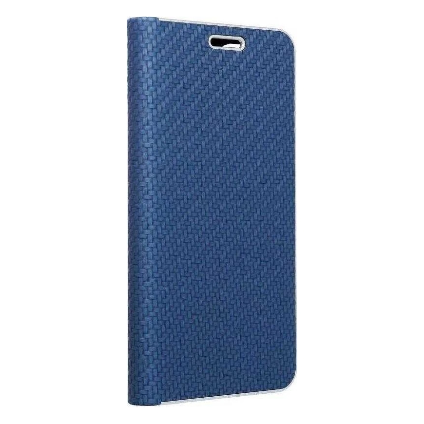 Forcell Oem LUNA Book Carbon Case for Samsung Galaxy A53 5G Blue