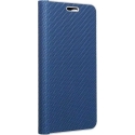 Forcell Oem LUNA Book Carbon maciņš Samsung Galaxy A53 5G zilā krāsā