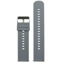 Pacific Rubber Watch Strap U27 - Dark Gray/Silver - 22mm Pacific Rubber Watch Strap U27 - Dark Gray/Silver - 22mm