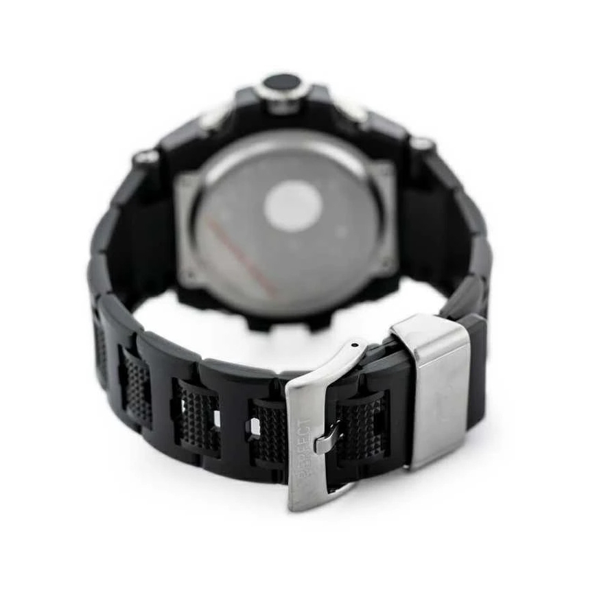 Pacific Rubber Watch Strap U27 - Dark Gray/Silver - 22mm – 4
