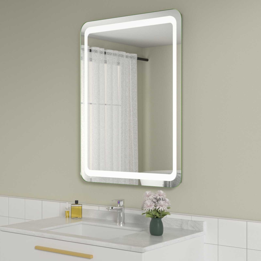 Visional LED зеркало PANDORA, 80 x 60 cm, 2700-6500K, 15W, 1964Lm, IP44 – 5