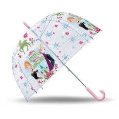 KIDS "Euroswan" Licensed Accessories, Manual Transparent Umbrella – "Frozen"