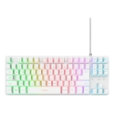 Trust GXT 833W Thado TKL tastatūra Speļu USB QWERTY Amerikāņu angļu valoda Balts Trust GXT 833W Thado TKL tastatūra Speļu USB QWERTY Amerikāņu angļu valoda Balts