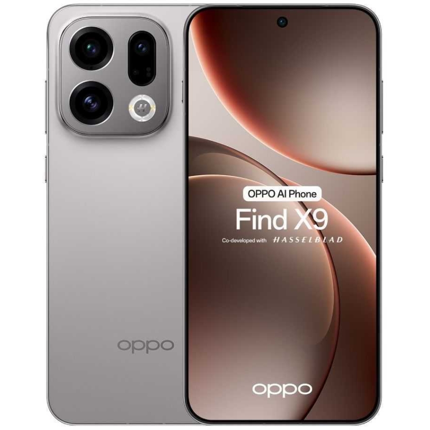 Oppo Find X9 5G 12/512GB Titāna ogle + Dāvanas – 5