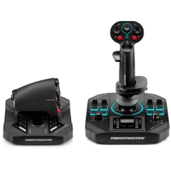 Thrustmaster Sol-R 4 HOTAS Black USB Joystick + engine control lever Analogue / Digital PC