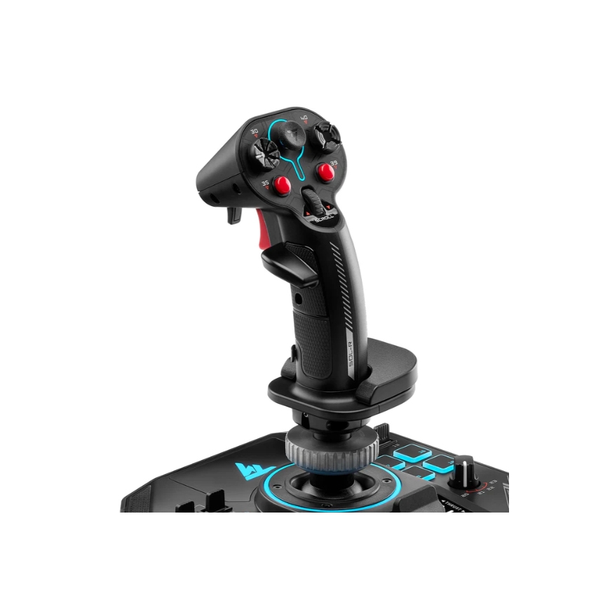 Thrustmaster Sol-R 4 HOTAS Must USB Juhtkang + mootori juhthoob Analoog/digitaal PC – 2
