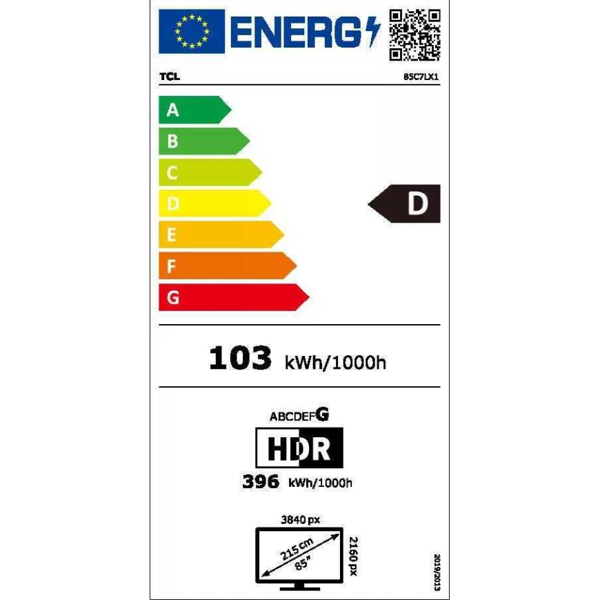 TCL 85C7L – 2