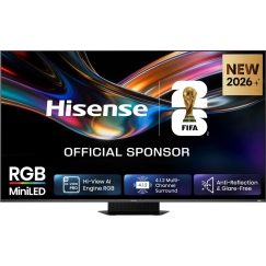 Hisense 85UR9DS телевизор 2,16 m (85") 4K Ultra HD Smart TV Wi-Fi Черный, Серый 5000 cd/m²