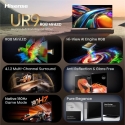 Hisense 85UR9DS TV 2.16 m (85") 4K Ultra HD Smart TV Wi-Fi Black, Grey 5000 cd/m²