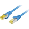Lanberg patchcord S/FTP Cat.6a LSZH CU 1.5m sinine Lanberg patchcord S/FTP Cat.6a LSZH CU 1.5m sinine