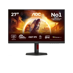 AOC G4 Q27G4ZR tietokoneen litteä näyttö 68,6 cm (27") 2560 x 1440 pikseliä Quad HD LED Musta, Punai
