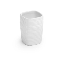 Gedy Tooth Brush Holder KELLY White