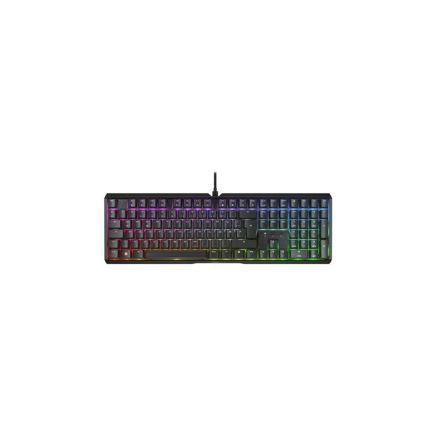 Klaviatūra CHERRY XTRFY TAS MX 3.1 RGB su laidu (DE) MX2A Raudona sw