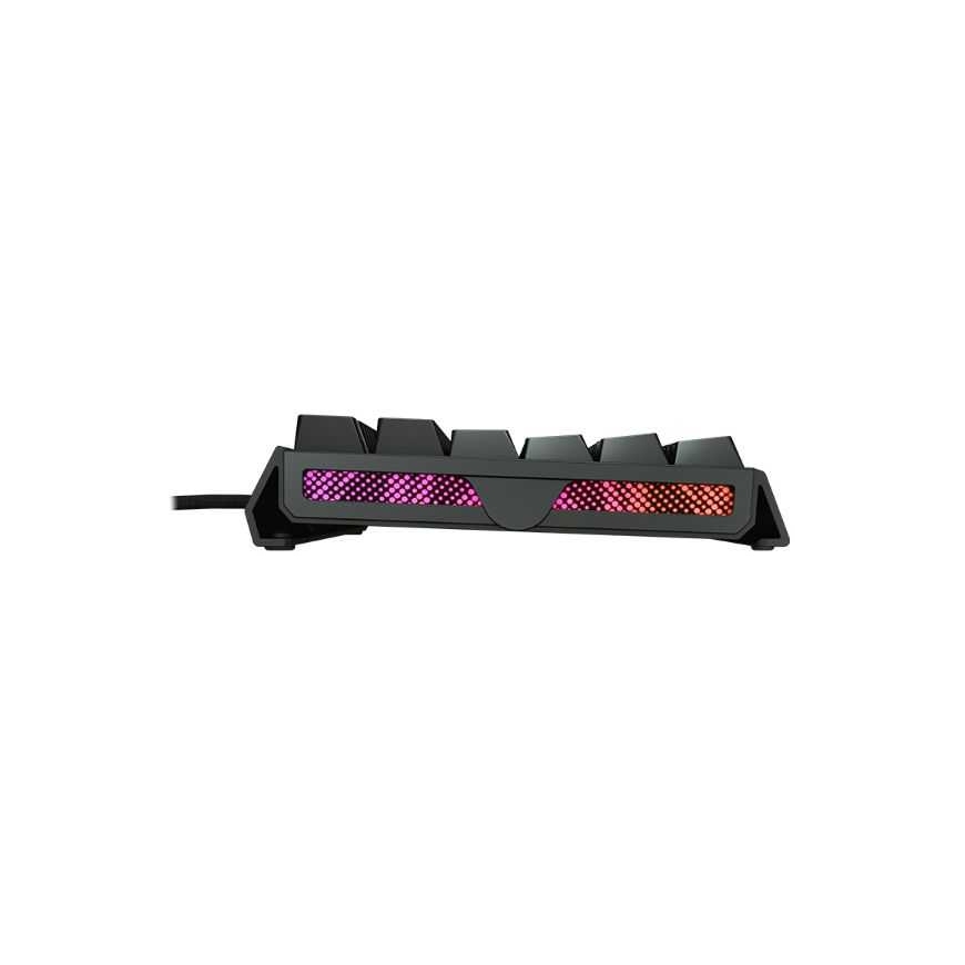 Klaviatūra CHERRY XTRFY TAS MX 3.1 RGB su laidu (DE) MX2A Raudona sw – 5