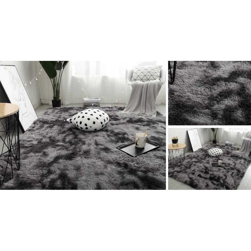 Strado Ombre Shaggy 160x220 Ombre Pelēks – 2