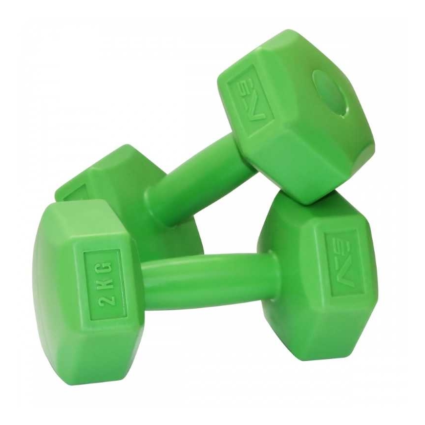 Sportvida GYM & Fitness Svari 4kg Zaļi