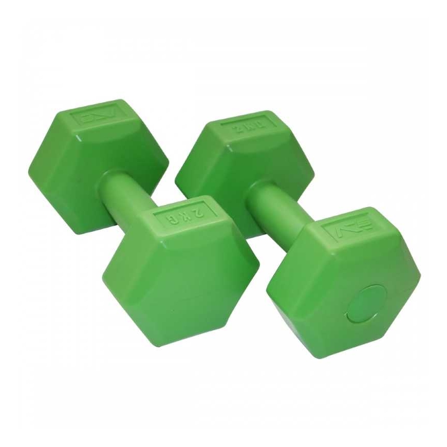 Sportvida GYM & Fitness Käsipainot 4kg Vihreä – 4