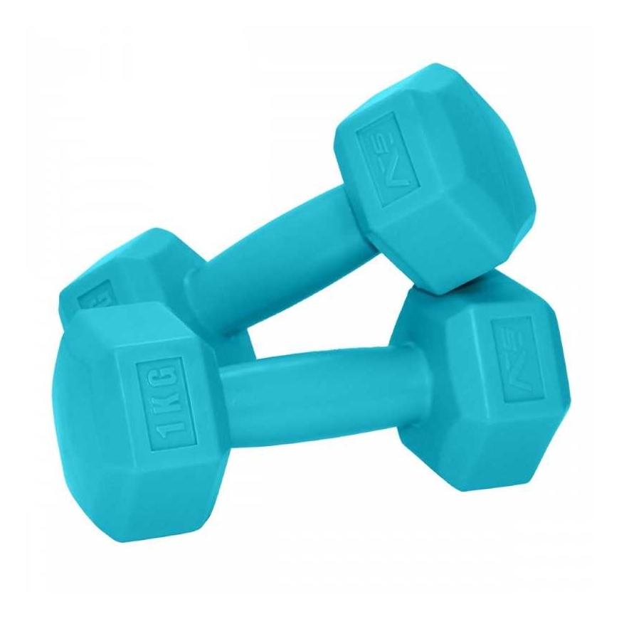 Sportvida GYM & Fitness Comfort Hexagonal Shape Dumbbell Set 2kg – 3