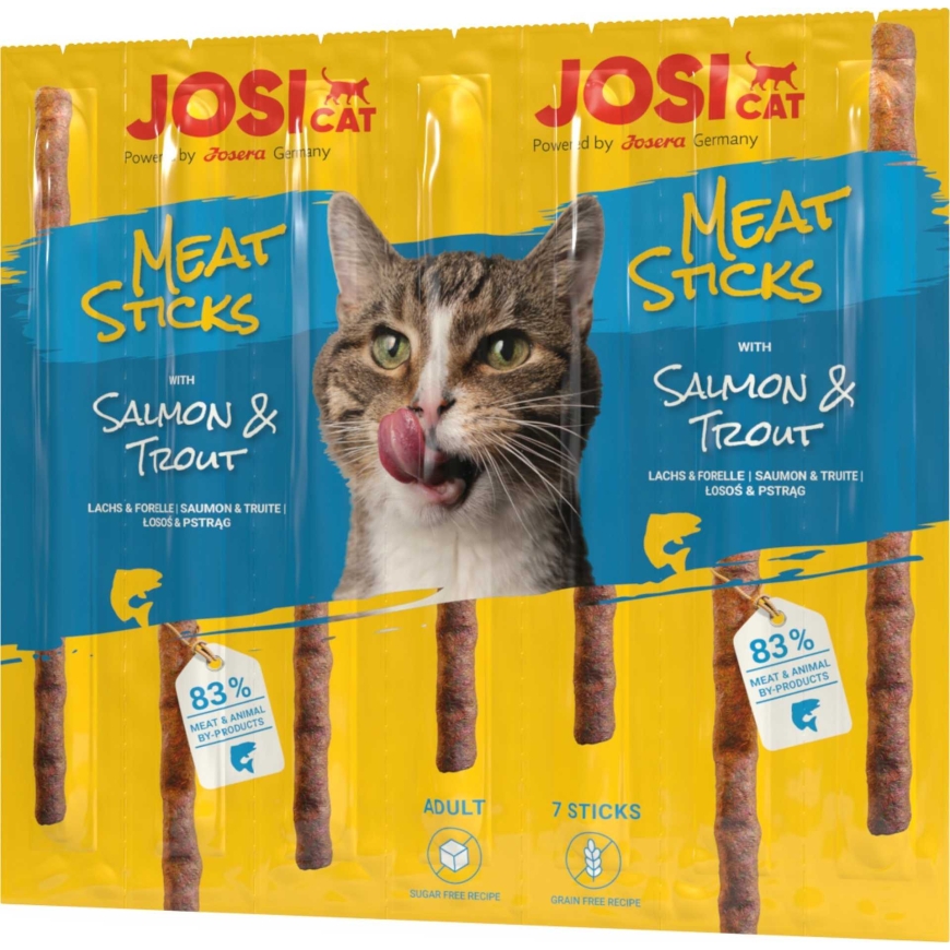 JOSICAT Josera JosiCat Liha Pulgad Lõhe ja Forell 35 g N1