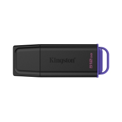 Kingston Technology DataTraveler Exodia USB zibatmiņa 512 GB USB Type-A 3.2 Gen 1 (3.1 Gen 1) Melns, Violets