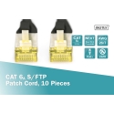 CAT 6A S/FTP PATCH CORD10P AWG CAT 6A S/FTP PATCH CORD10P AWG
