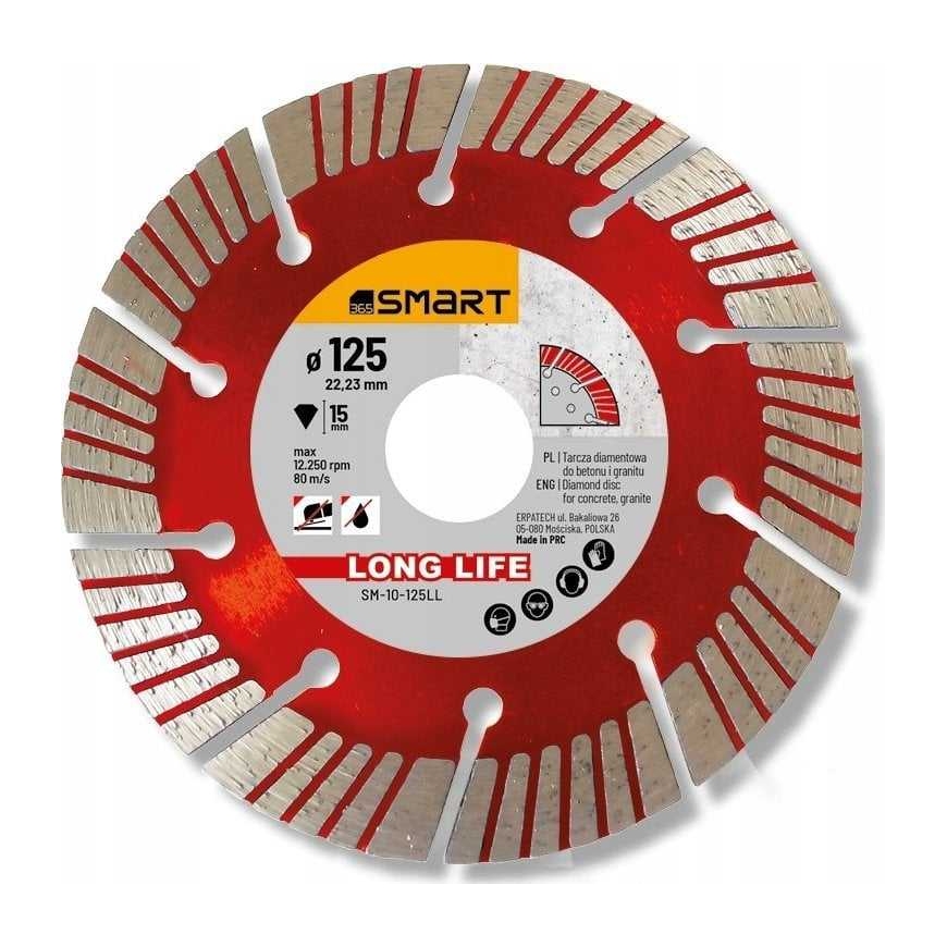 Smart Smart Timanttilevy Long Life 125mm (10-125LL)