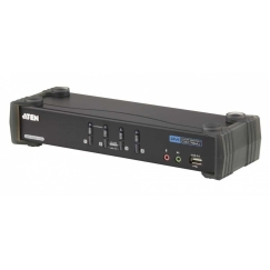 ATEN 4-Port USB DVI Dual Link/Audio KVMP Switch