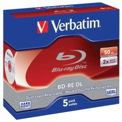 Verbatim BD-RE 50GB x2 Jewel Case 5