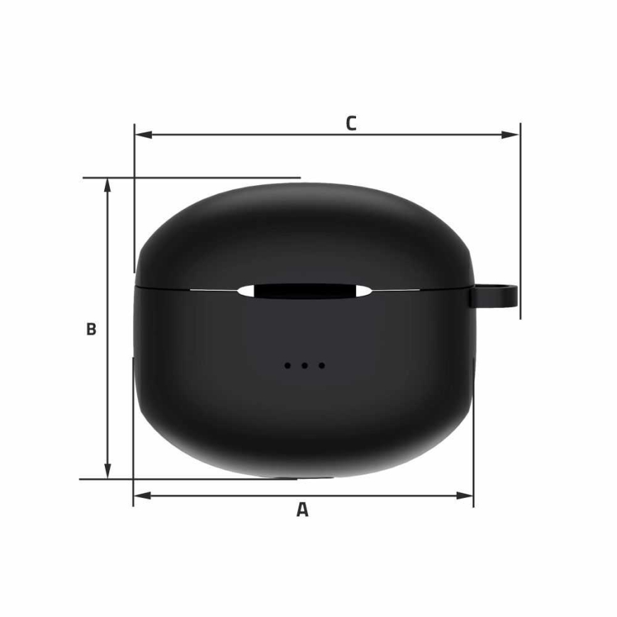 Manta MTWS008ETUI RYTMO Earphones Case, Black – 5