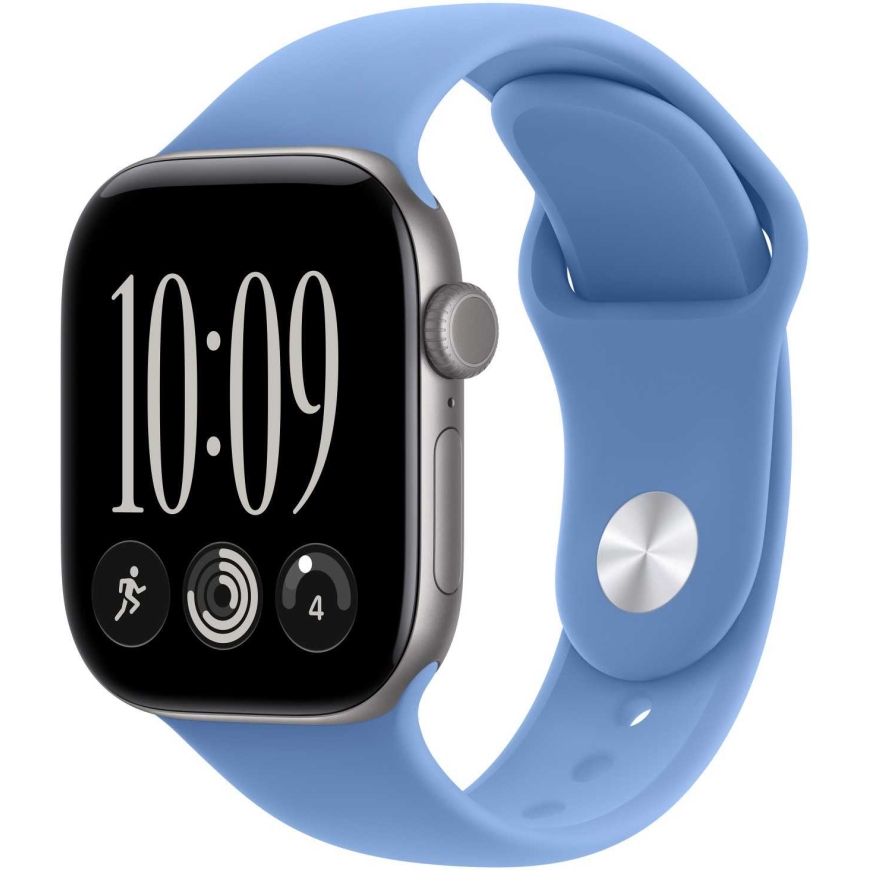 Apple 46 мм Спортивный ремешок Wildflower Blue M/L – 3