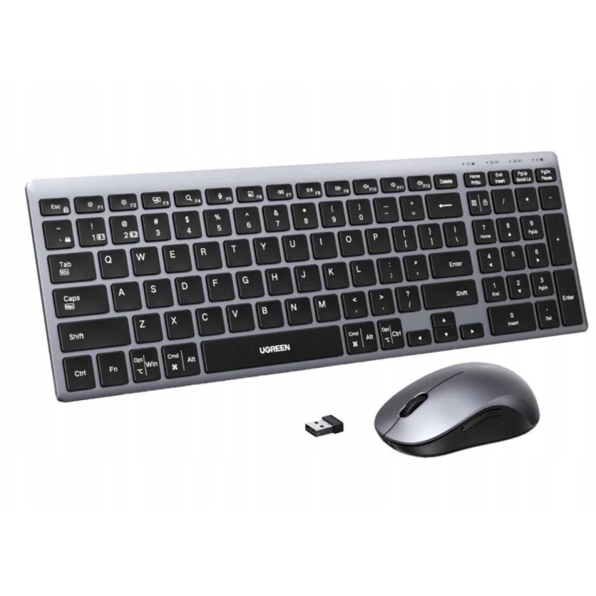Ugreen MK552 Combo (EN) Harmaa/Musta
