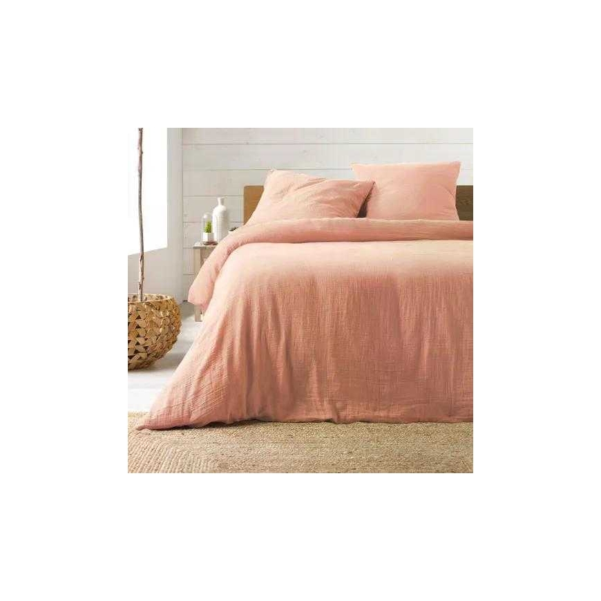 Комплект постельного белья Douceur d`Interieur Angelia Pink 240x220см, 63x63см