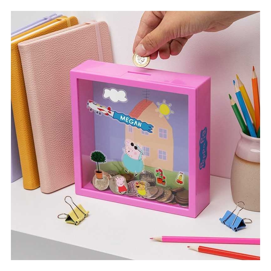Paladone Peppa Pig rėmelio pinigų dėžutė – 3