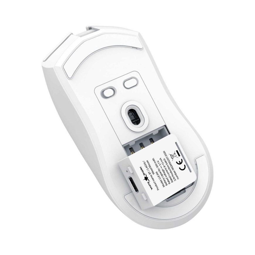 White Shark LUCAN-W WGM-5022 12000 DPI belaidė žaidimų pelė, – 5
